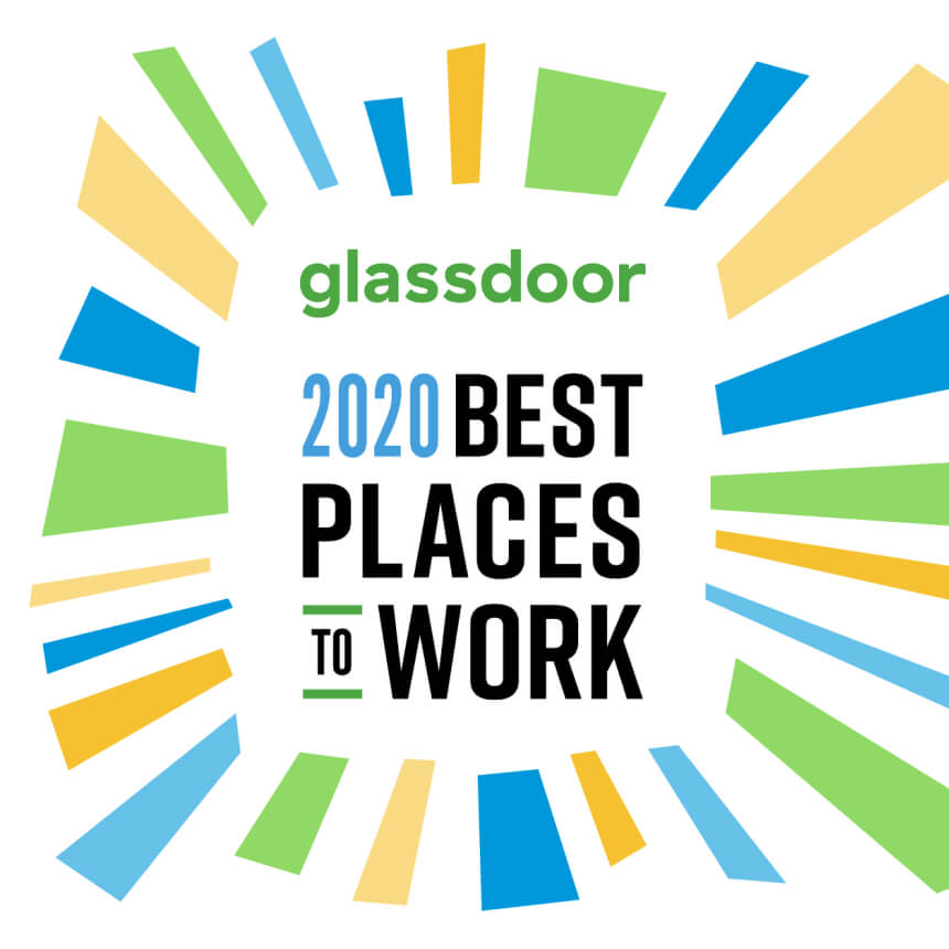 Glassdoor 2020 Best places to work