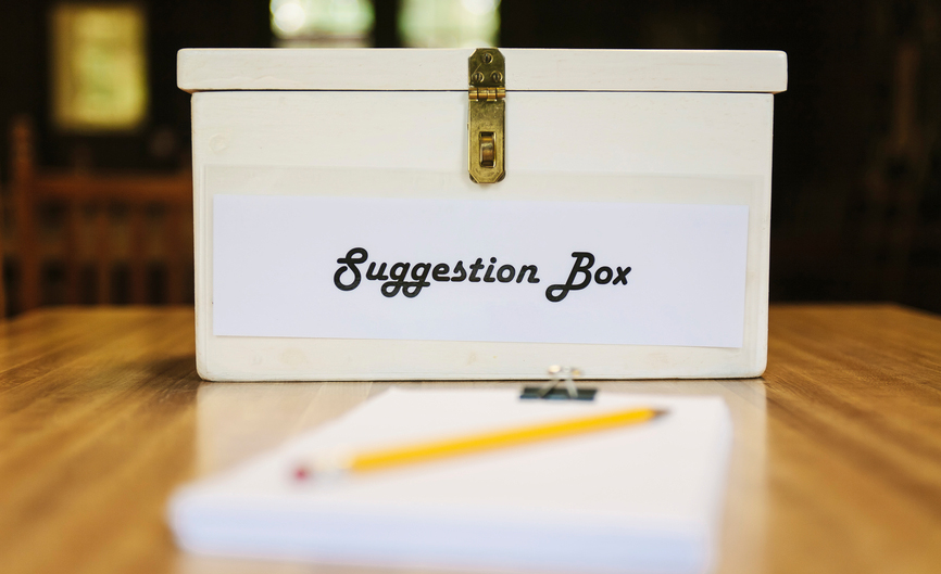 Suggestion box