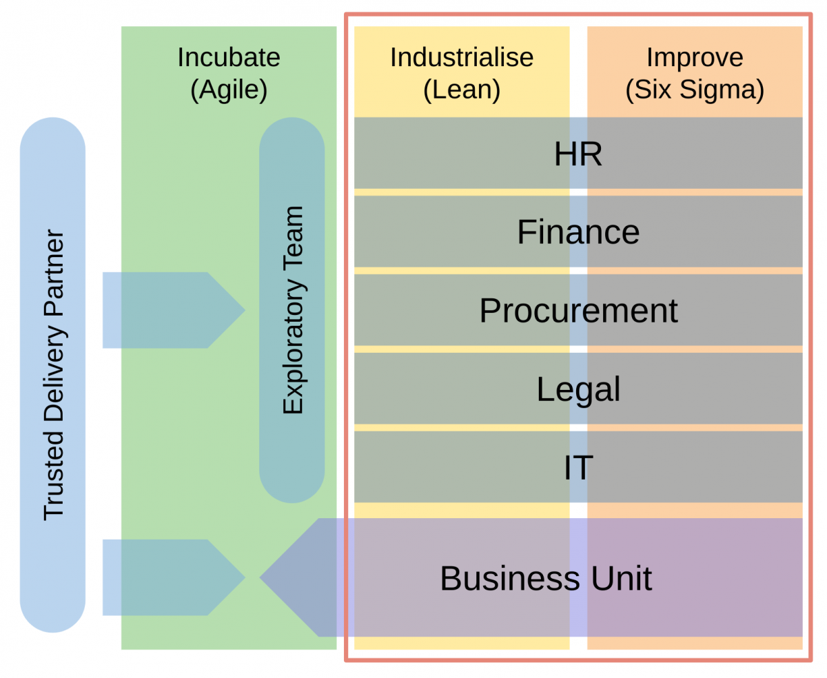 Ring-fencing agile capability