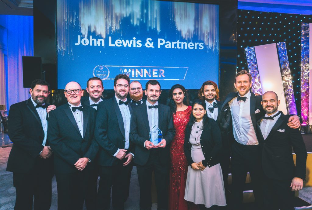 John Lewis at Dev-Ops-awards-2019