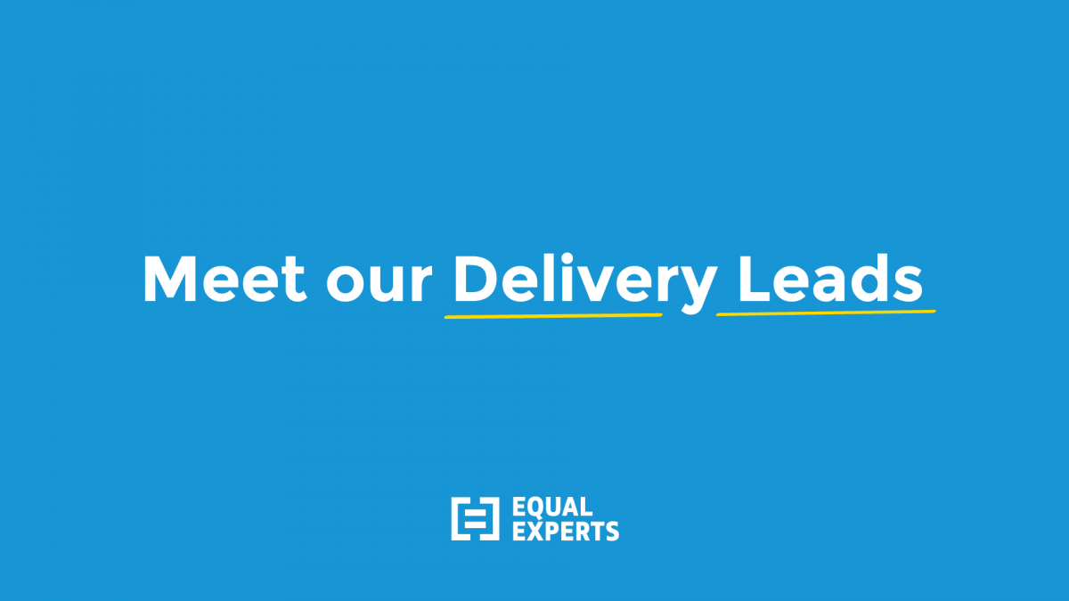 Meet our Delivery Leads
