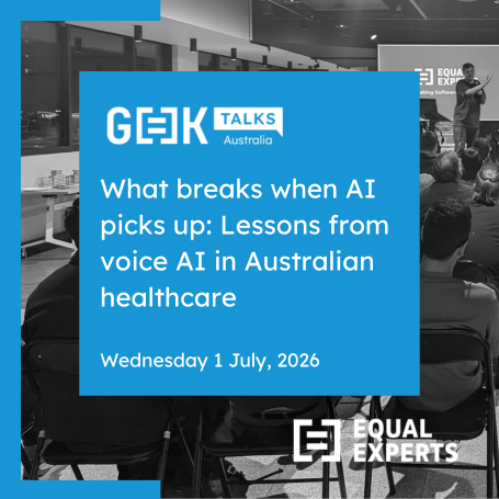 Geek Melbourne 1 July 2026 - What breaks when AI picks up: Lessons from voice AI in Australian healthcare